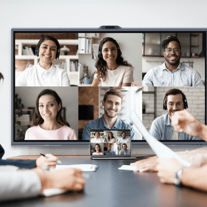 MAXHUB XBoard V7 Series seamless collaboration and superior video conferencing